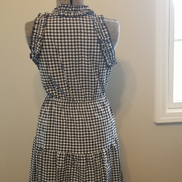 Black and white gingham dress - Picture 4 of 8